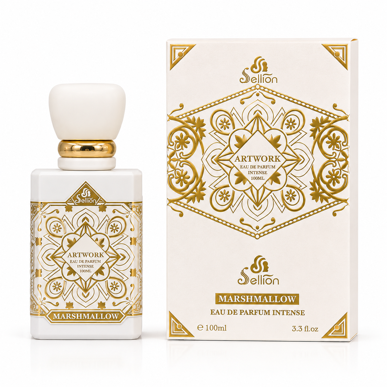 Perfume Artwork Marshmallow  100 ml – Inspirado en Yum Boujee Marshmallow