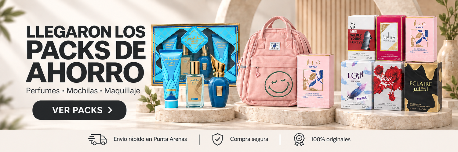 Packs de perfumes La Belleza de Magallanes