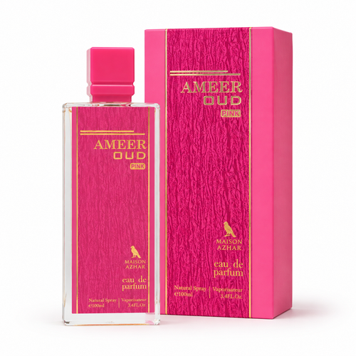 Ameer Oud Pink Maison Azhar - fondo blanco