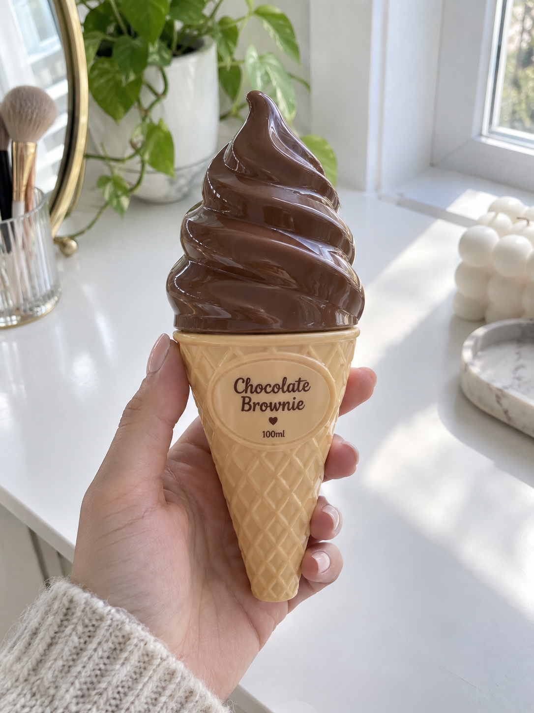 Ice Cream Chocolate Brownie UGC