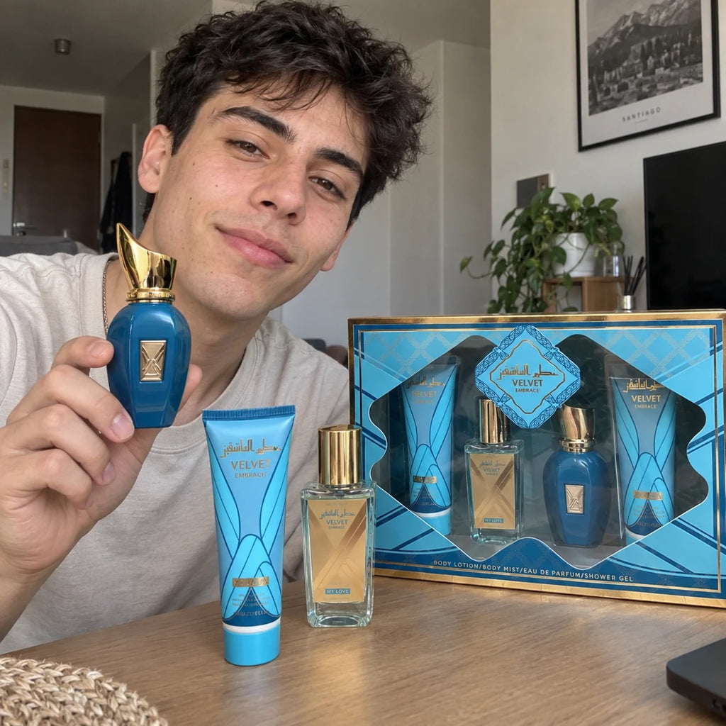 Pack Velvet Embrace - foto real del pack