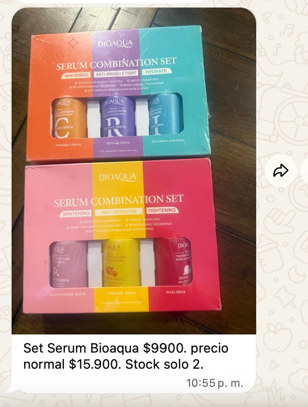 Set Serum Bioaqua