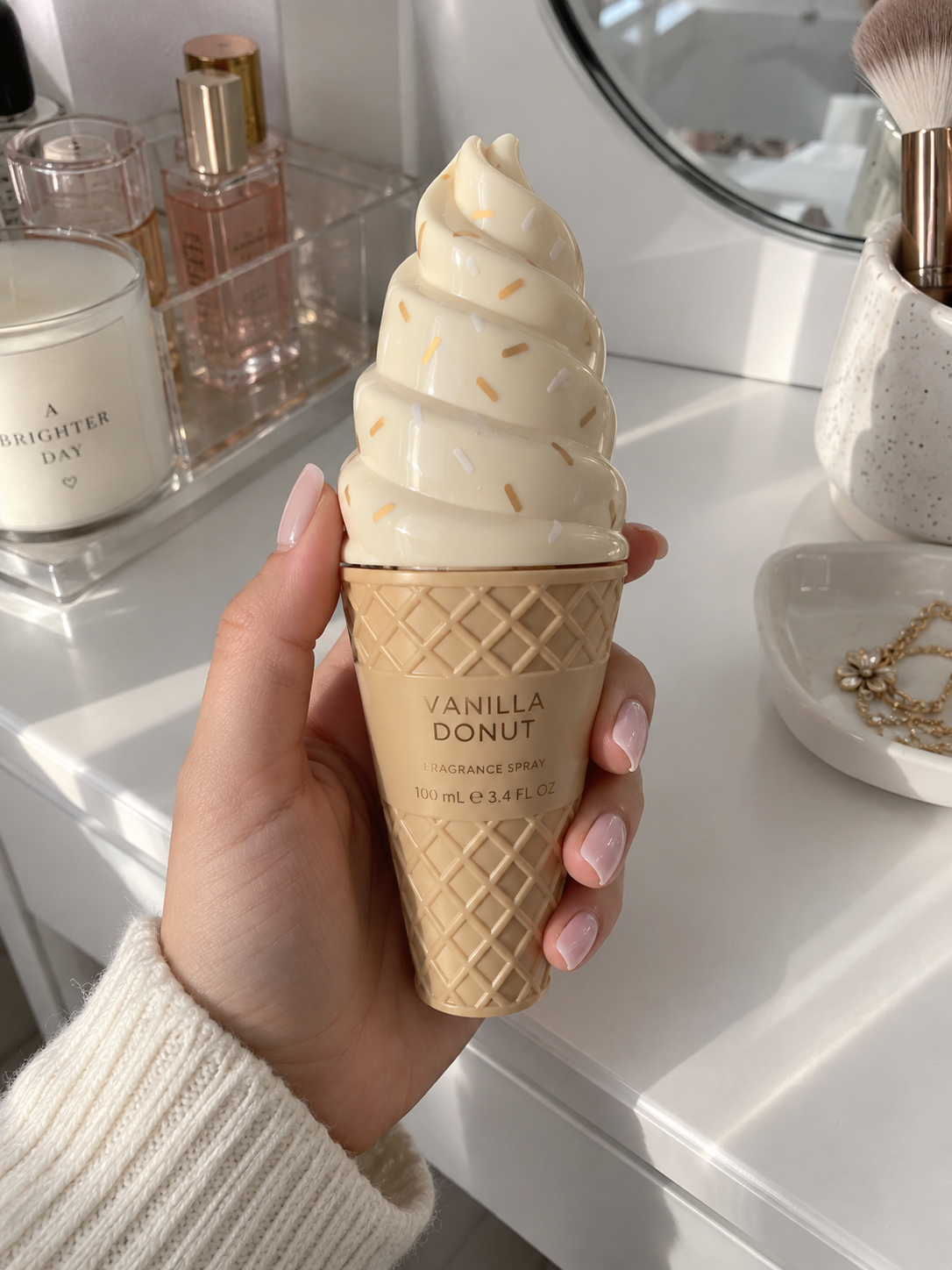 Ice Cream Vanilla Donut UGC